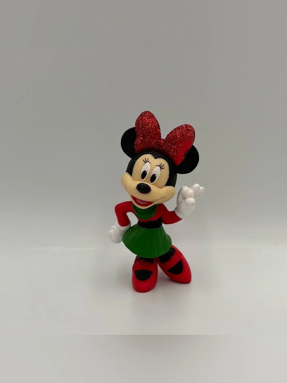 RARE Disney Mickey & Friends Christmas Toy Lot- Minnie & Mickey Mouse + Goofy
